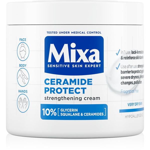 MIXA MIXA Ceramide Protect regeneracijska krema za telo za občutljivo kožo 400 ml