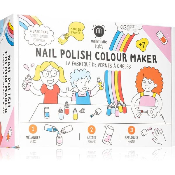 Nailmatic Nailmatic Nail Polish Colour Maker 4 Nail Polishes set za izdelavo lakov za nohte