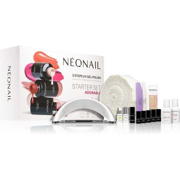 NeoNail NEONAIL Adorable Starter Set darilni set za nohte 1 kos