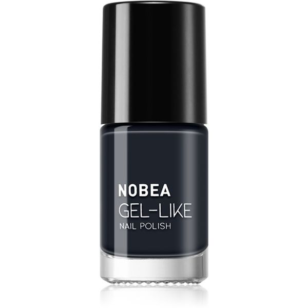 NOBEA NOBEA Day-to-Day Gel-like Nail Polish lak za nohte z gel učinkom odtenek Blue depths #N19 6 ml