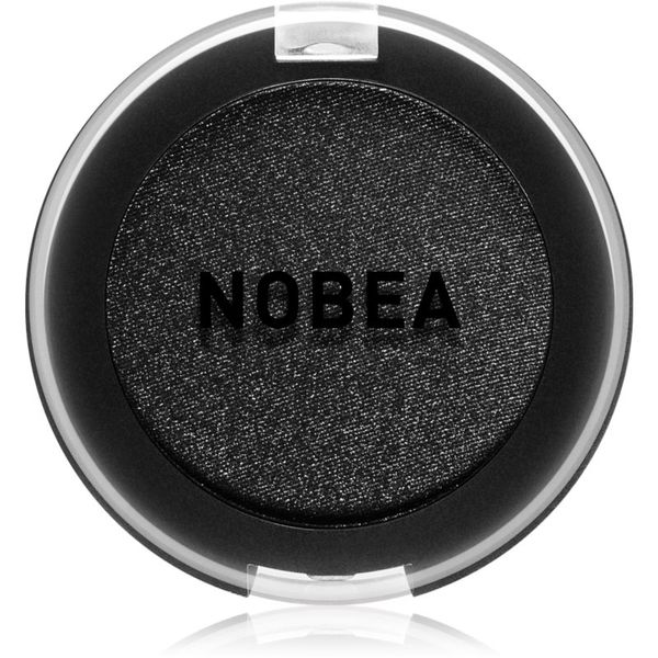 NOBEA NOBEA Day-to-Day Mono Eyeshadow senčila za oči z bleščicami odtenek Black chant 3,5 g