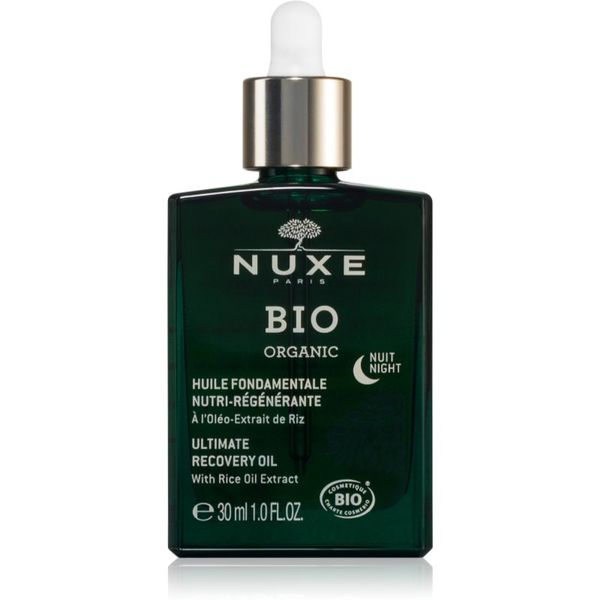 Nuxe Nuxe Bio Organic Night Oil obnovitveno olje za regeneracijo in obnovo kože obraza 30 ml