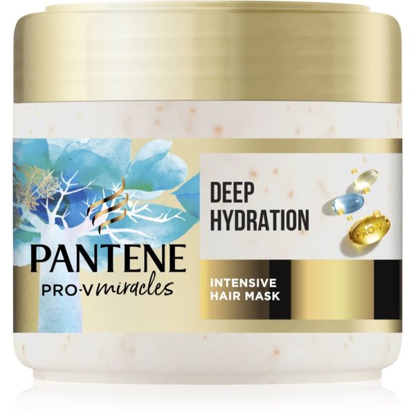 Pantene Pantene Pro-V Miracles Hydra Glow intenzivno vlažilna in hranilna maska za suhe in poškodovane lase 300 ml