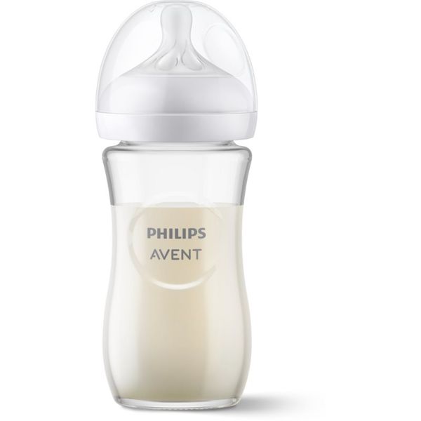 Philips Avent Philips Avent Natural Response Glass steklenička za dojenčke 1 m+ 240 ml