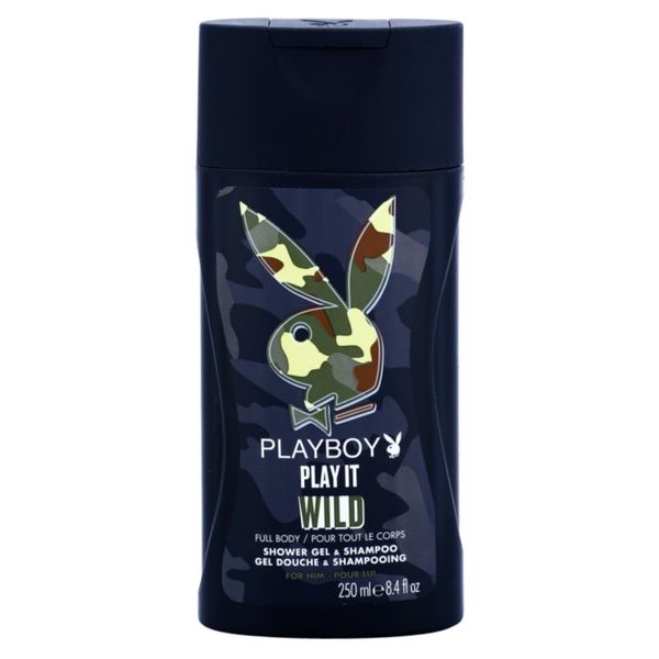 Playboy Playboy Play it Wild gel za prhanje za moške 250 ml