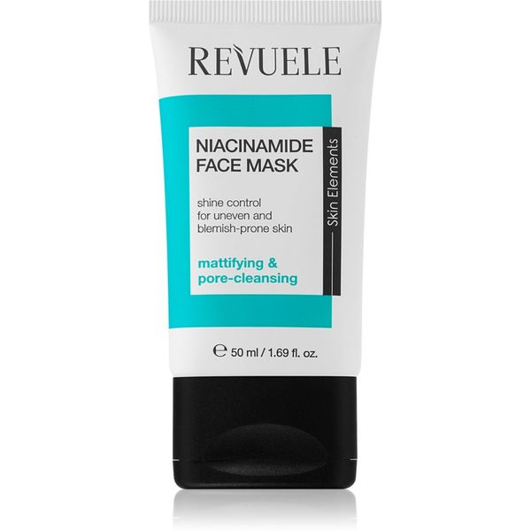 Revuele Revuele Niacinamide Face Mask čistilna maska za zmanjšanje proizvodnje sebuma in por 50 ml