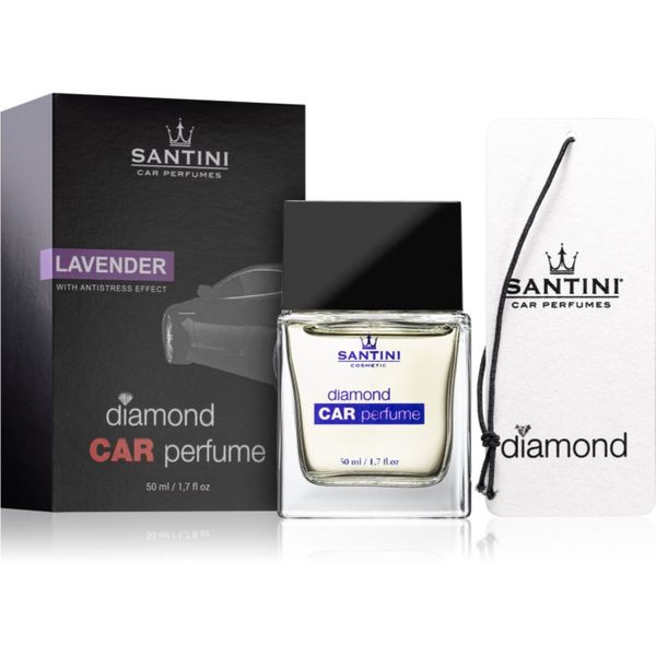SANTINI Cosmetic SANTINI Cosmetic Diamond Lavender dišava za avto 50 ml