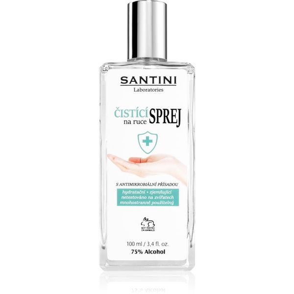 SANTINI Cosmetic SANTINI Cosmetic Santini spray čistilno pršilo za roke z antimikrobnim dodatkom 100 ml