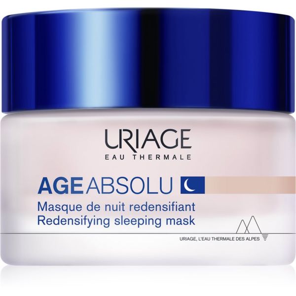Uriage Uriage Age Absolu Redensifying Sleeping Mask nočna maska za obnovo kože proti staranju kože 50 ml