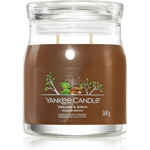 Yankee Candle Yankee Candle Praline & Birch dišeča sveča 368 g