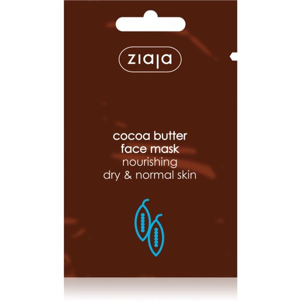 Ziaja Ziaja Cocoa Butter hranilna maska za normalno in suho kožo 7 ml