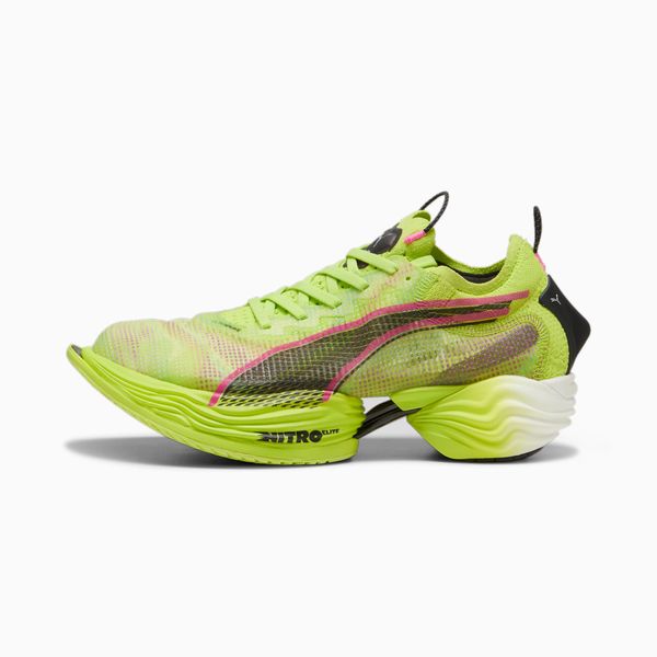 PUMA PUMA Fast-R Nitro™ Elite 2 Men's Running Shoes, Lime Pow/Black/Poison Pink