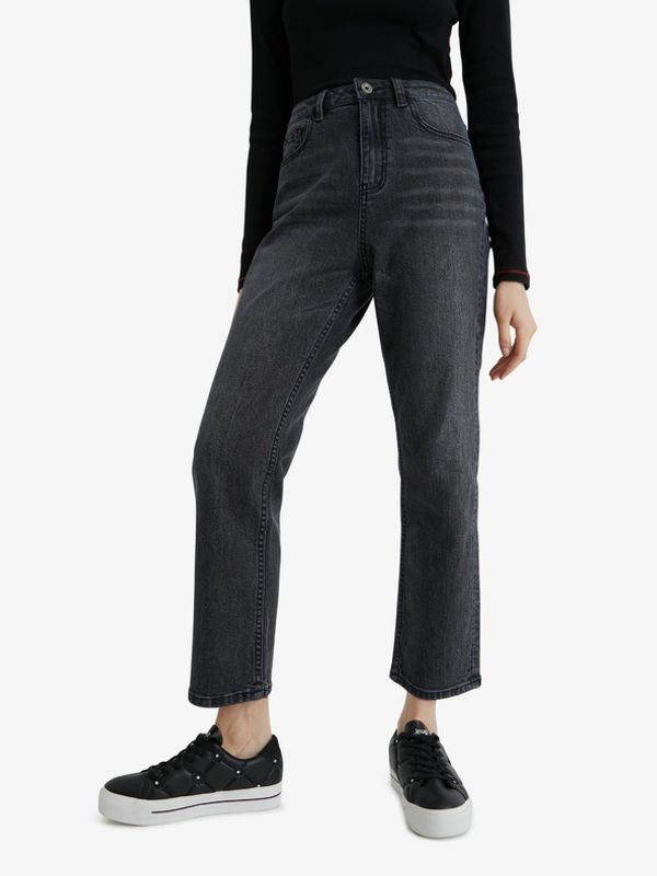 Desigual Desigual Scarf Jeans Črna