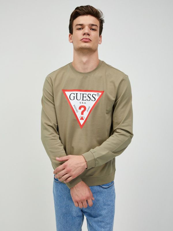 Guess Guess Audley Pulover Zelena