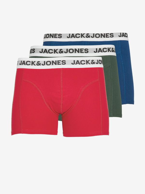 Jack & Jones Jack & Jones Rikki Oprijete boksarice 3 Piece Rdeča