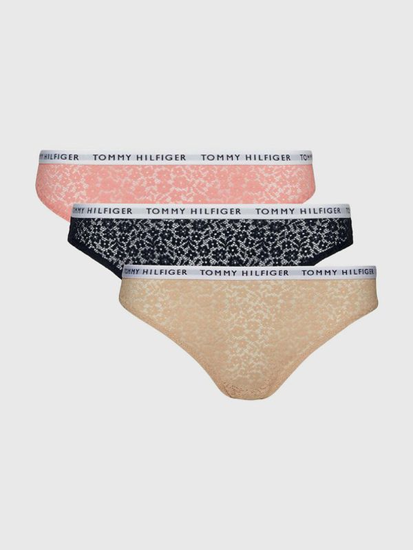 Tommy Hilfiger Underwear Tommy Hilfiger Underwear Hlačke 3 Piece Črna