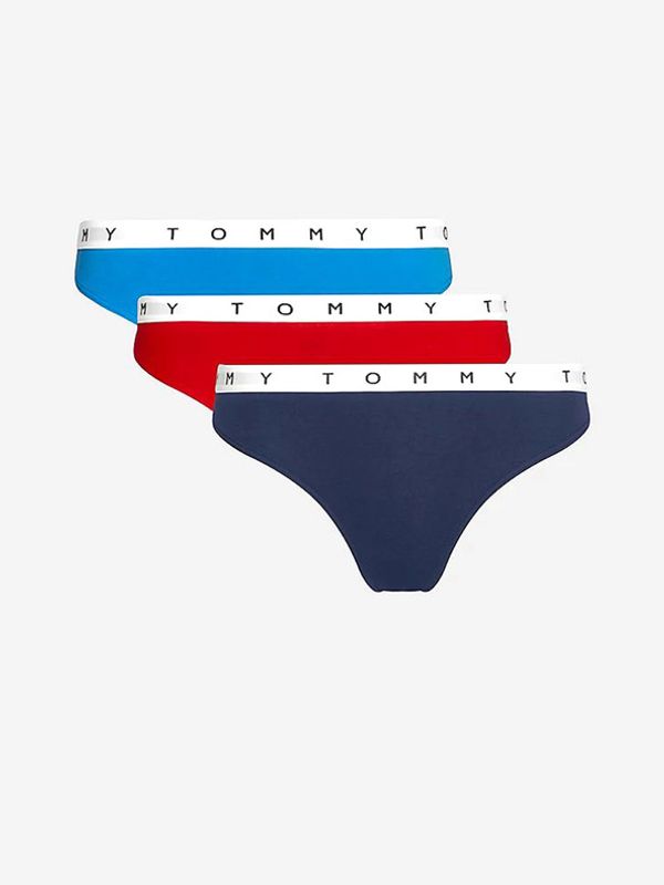 Tommy Hilfiger Underwear Tommy Hilfiger Underwear Hlačke 3 Piece Modra