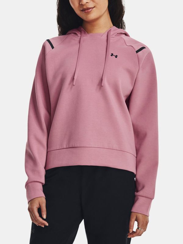 Under Armour Under Armour Unstoppable Flc Hoodie Pulover Roza