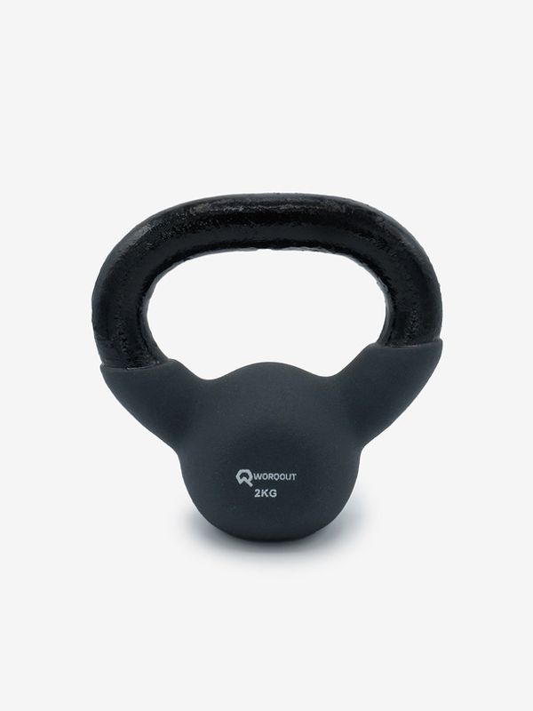 Worqout Worqout 2 kg Kettlebell Črna