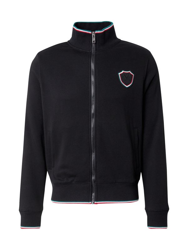 19V69 ITALIA 19V69 ITALIA Jopa na zadrgo 'Zaan'  temno zelena / rdeča / črna / bela