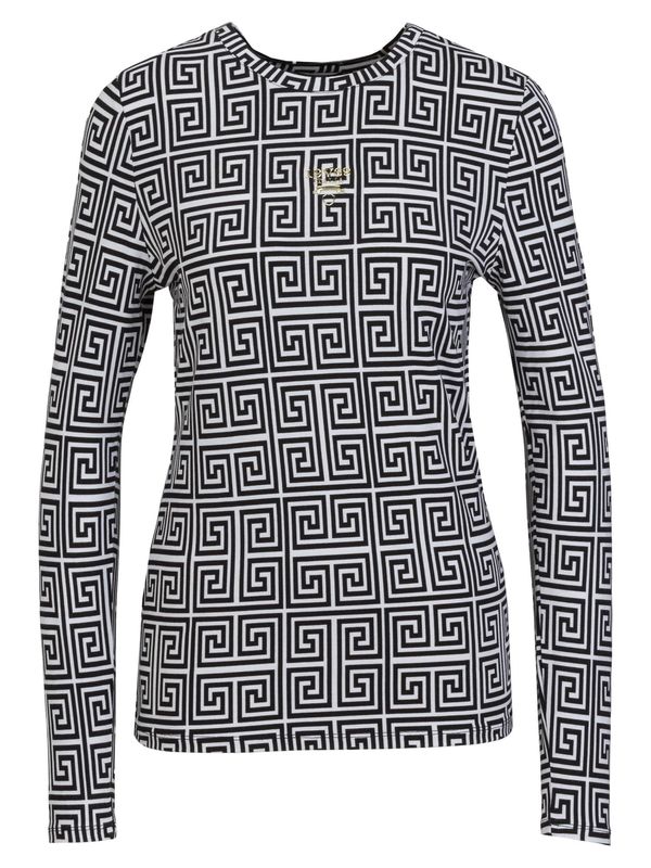 19V69 ITALIA 19V69 ITALIA Majica 'Letizia'  črna / bela