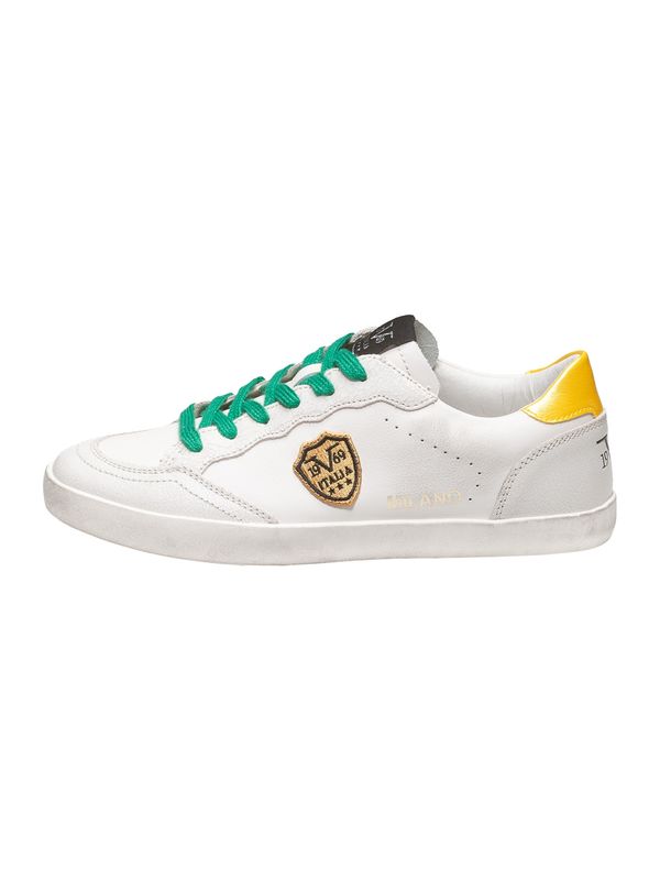 19V69 ITALIA 19V69 ITALIA Nizke superge 'Soja'  rumena / zelena / črna / bela