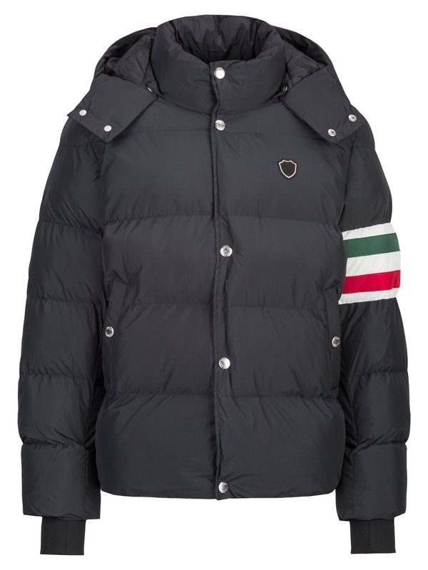 19V69 ITALIA 19V69 ITALIA Prehodna jakna 'JOSHUA'  grafit / temno zelena / rubin rdeča / bela