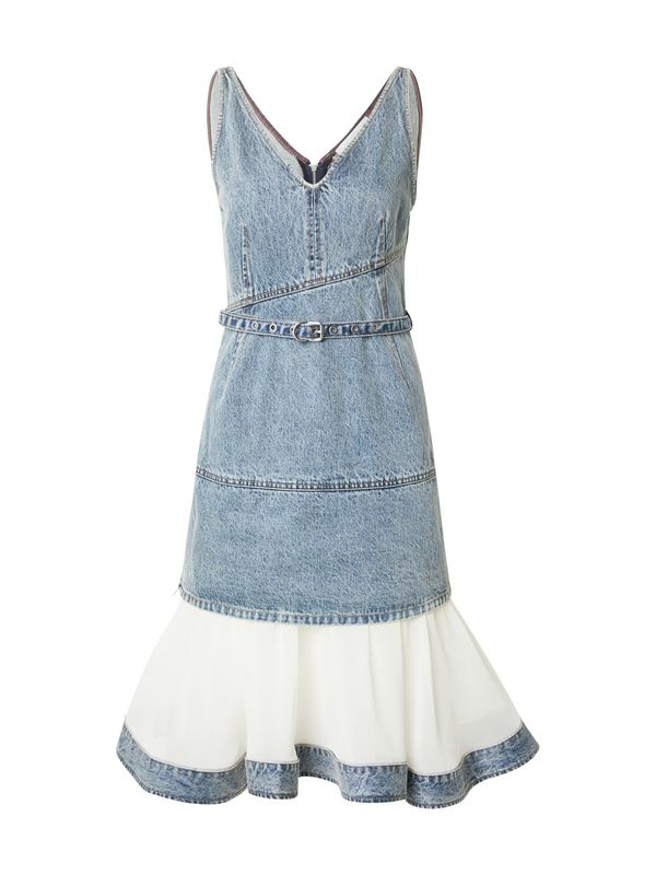 3.1 Phillip Lim 3.1 Phillip Lim Obleka  ecru / svetlo modra