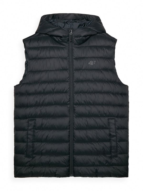 4F 4F Brezrokavnik  črna