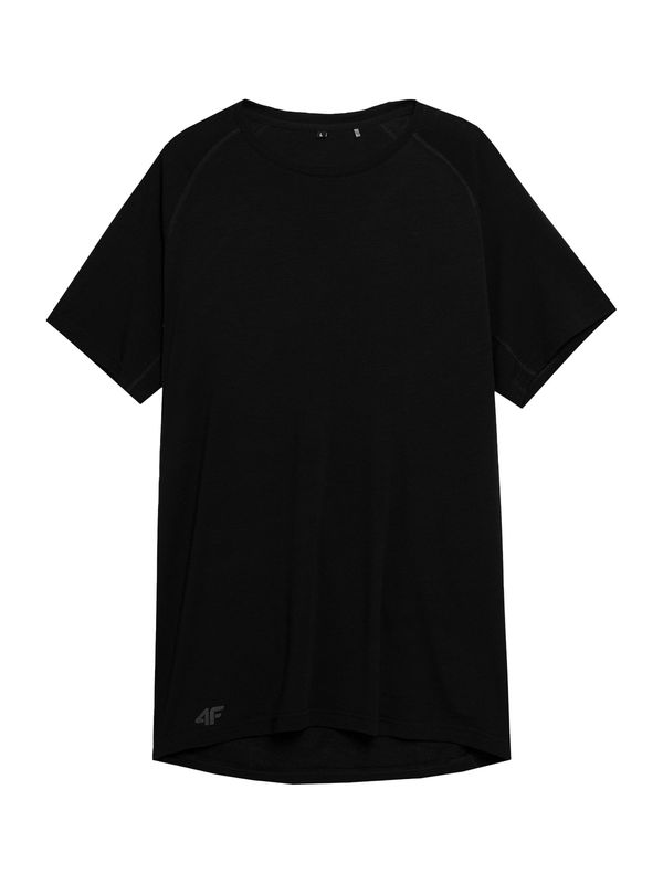 4F 4F Funkcionalna majica  antracit / črna