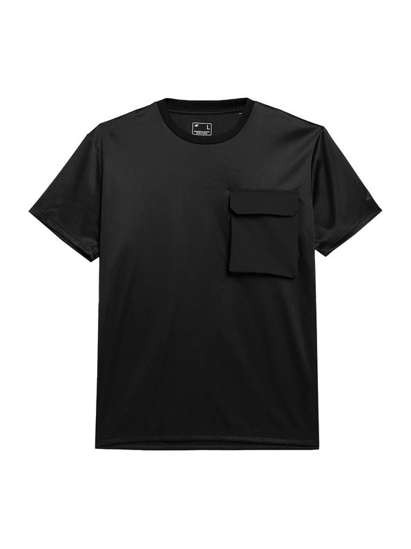 4F 4F Funkcionalna majica  črna