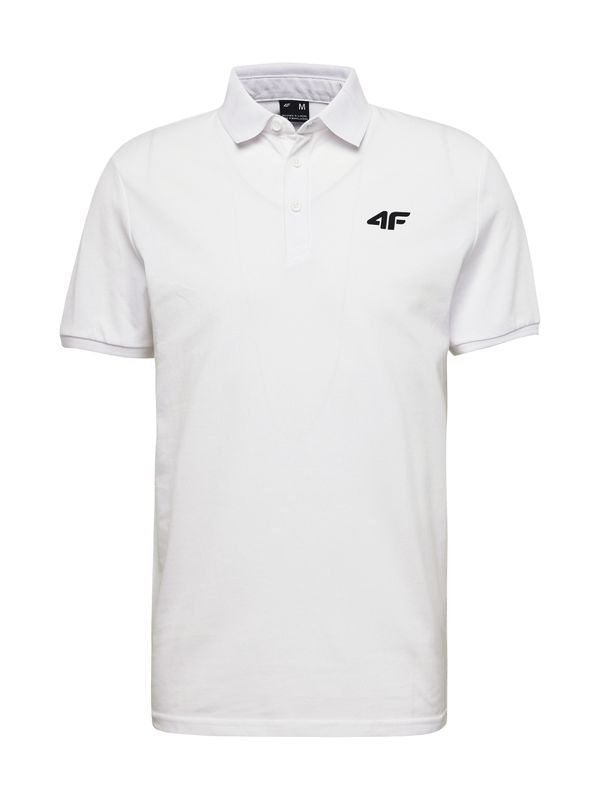 4F 4F Funkcionalna majica  črna / bela
