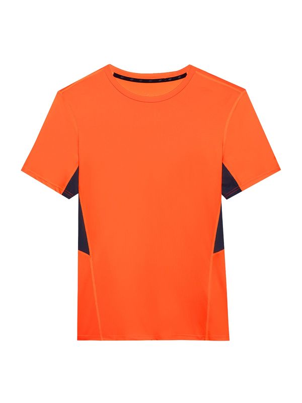 4F 4F Funkcionalna majica  oranžna / črna