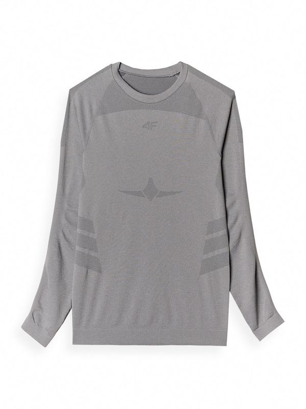 4F 4F Funkcionalna majica  siva