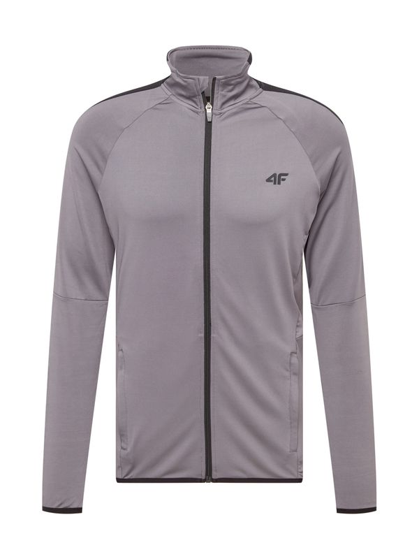 4F 4F Jakna za trening 'BLMF010'  temno siva / črna