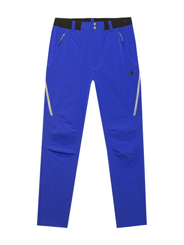 4F 4F Outdoor hlače  kobalt modra / pastelno zelena / črna