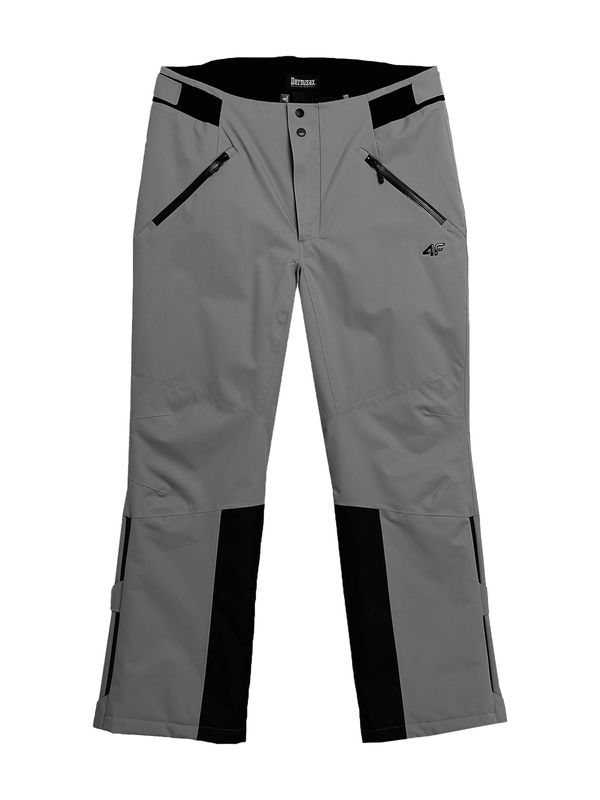 4F 4F Outdoor hlače  siva / črna