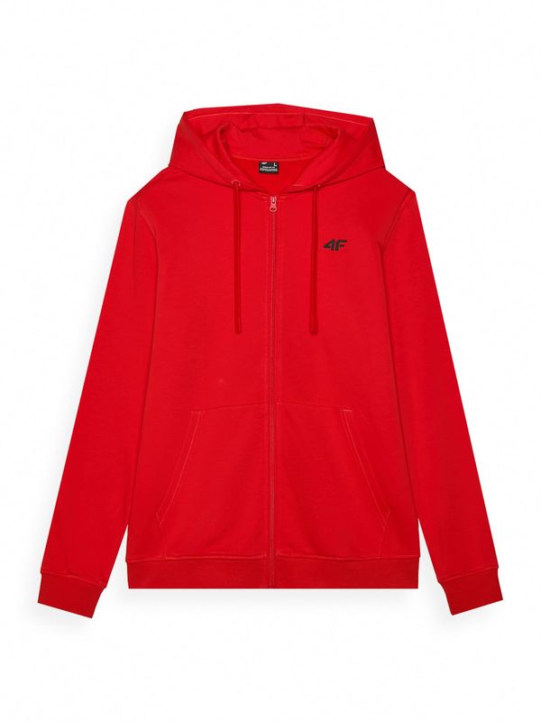 4F 4F Športna majica  svetlo rdeča / črna