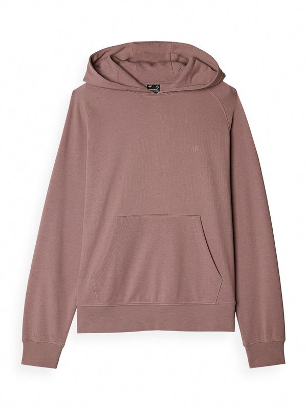 4F 4F Športna majica  temno bež