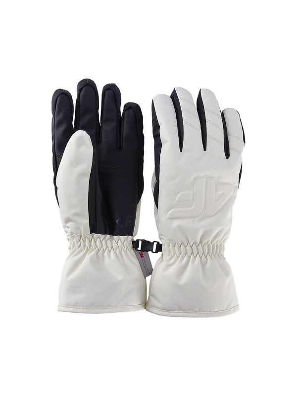 4F 4F Športne rokavice  črna / off-bela