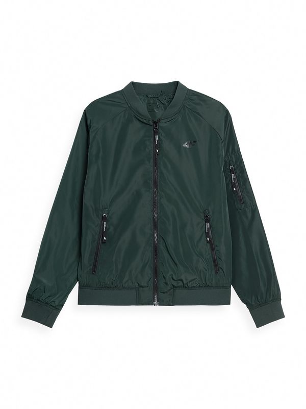 4F 4F Zunanja jakna 'KUDC004'  kaki / črna / bela