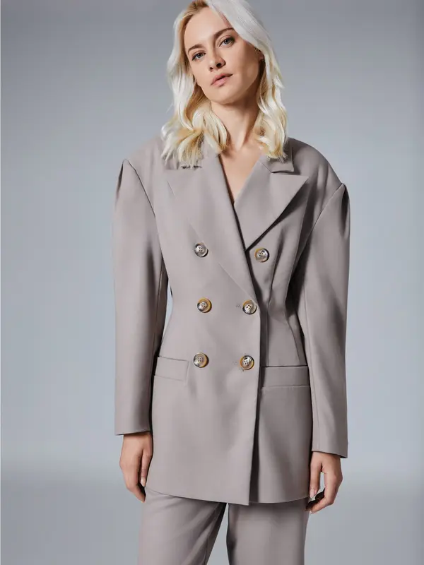 4TAILORS 4TAILORS Blazer 'Dulcet'  temno siva