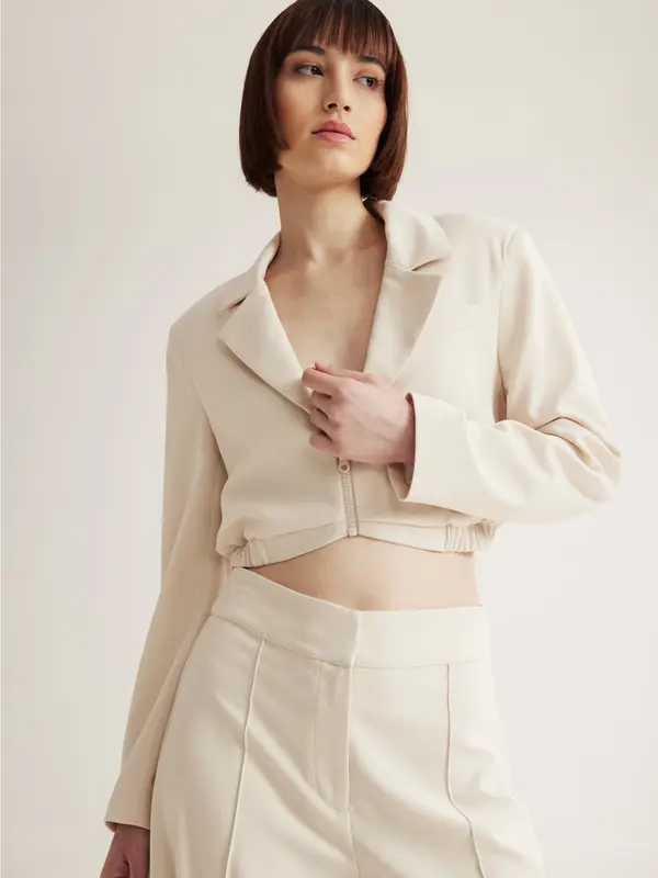4TAILORS 4TAILORS Blazer 'Katie'  ecru