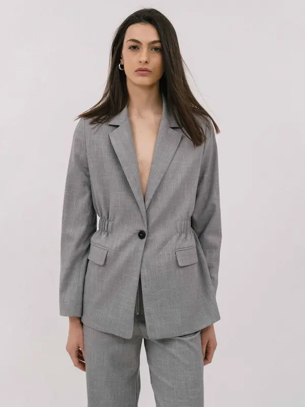 4TAILORS 4TAILORS Blazer 'Scorching'  siva