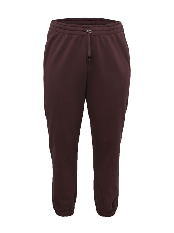 A LOT LESS A LOT LESS Hlače 'Ida'  temno rjava