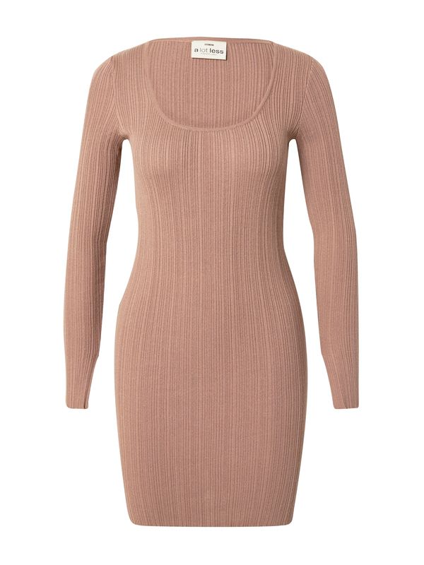 A LOT LESS A LOT LESS Obleka 'Nanni'  temno rjava