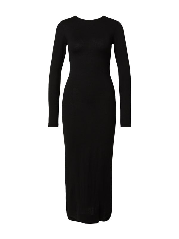 A LOT LESS A LOT LESS Pletena obleka 'Caroline'  črna