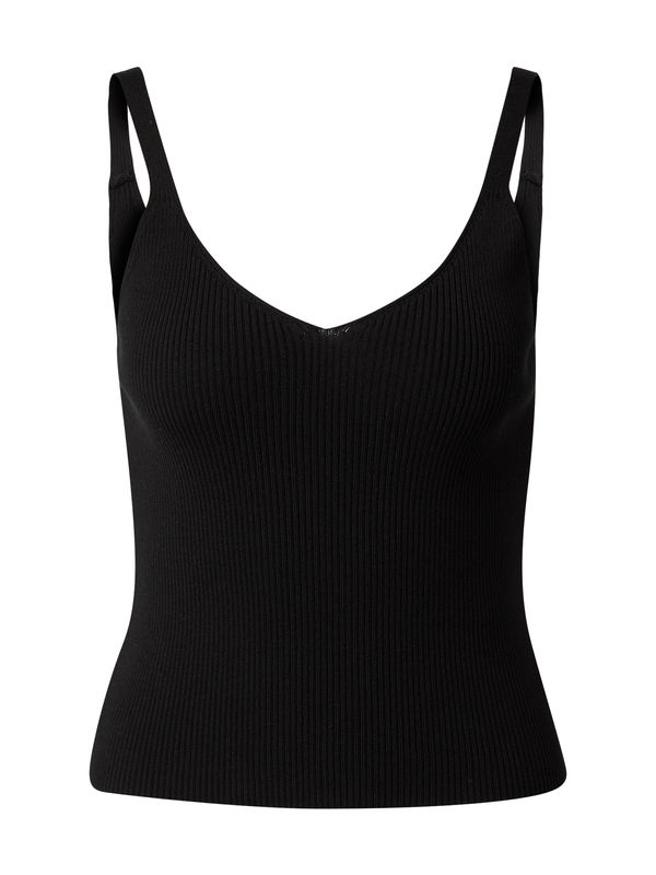 A LOT LESS A LOT LESS Top z naramnicami 'Isabelle'  črna