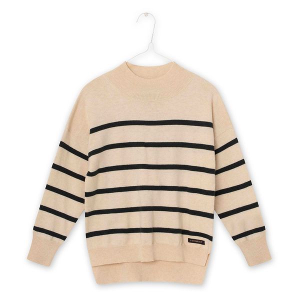 A Monday in Copenhagen A Monday in Copenhagen Pulover 'Bisti'  bež / nočno modra