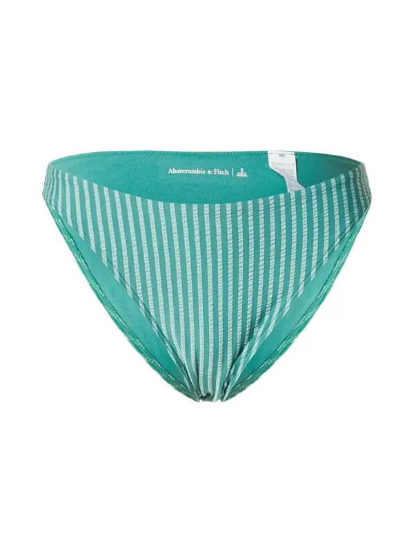 Abercrombie & Fitch Abercrombie & Fitch Bikini hlačke  smaragd / svetlo zelena